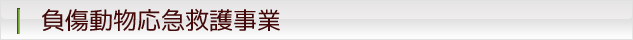 （イ）	負傷動物応急救護事業